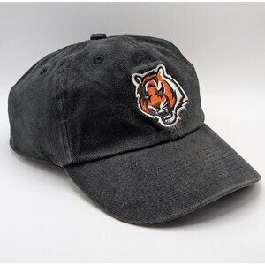 Cincinnati Bengals Adjustable Strap Hat Cap NFL Football Ohio Black Classic Dad